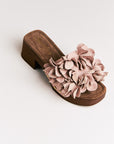 Mules femme Semerdjian Z30 Oslo cuir marron artisanal européen
