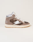 Baskets femme Semerdjian Braga C225 glitter marron – SMR23