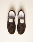 Baskets femme Semerdjian Kayla E112 cuir marron – SMR23