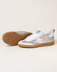 Baskets femme Semerdjian Kayla E114 croûte de cuir gris – SMR23