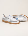 Baskets femme Semerdjian Kayla E114 lacets coton blancs – SMR23