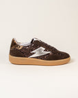 Baskets femme Semerdjian Lee E469 glitter marron – SMR23