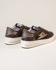 Baskets femme Semerdjian Noubar E475 cuir métallisé or – SMR23