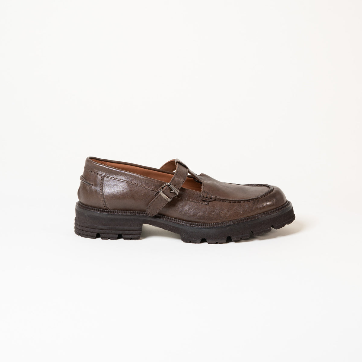 Mocassins 431/150 Nirvana Pagette — Cuir de vachette marron choco, doublure cuir de veau et première cuir