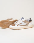 Baskets femme Semerdjian Dany E192 cuir blanc – SMR23