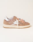 Baskets femme Semerdjian Dany E194 glitter nude – SMR23