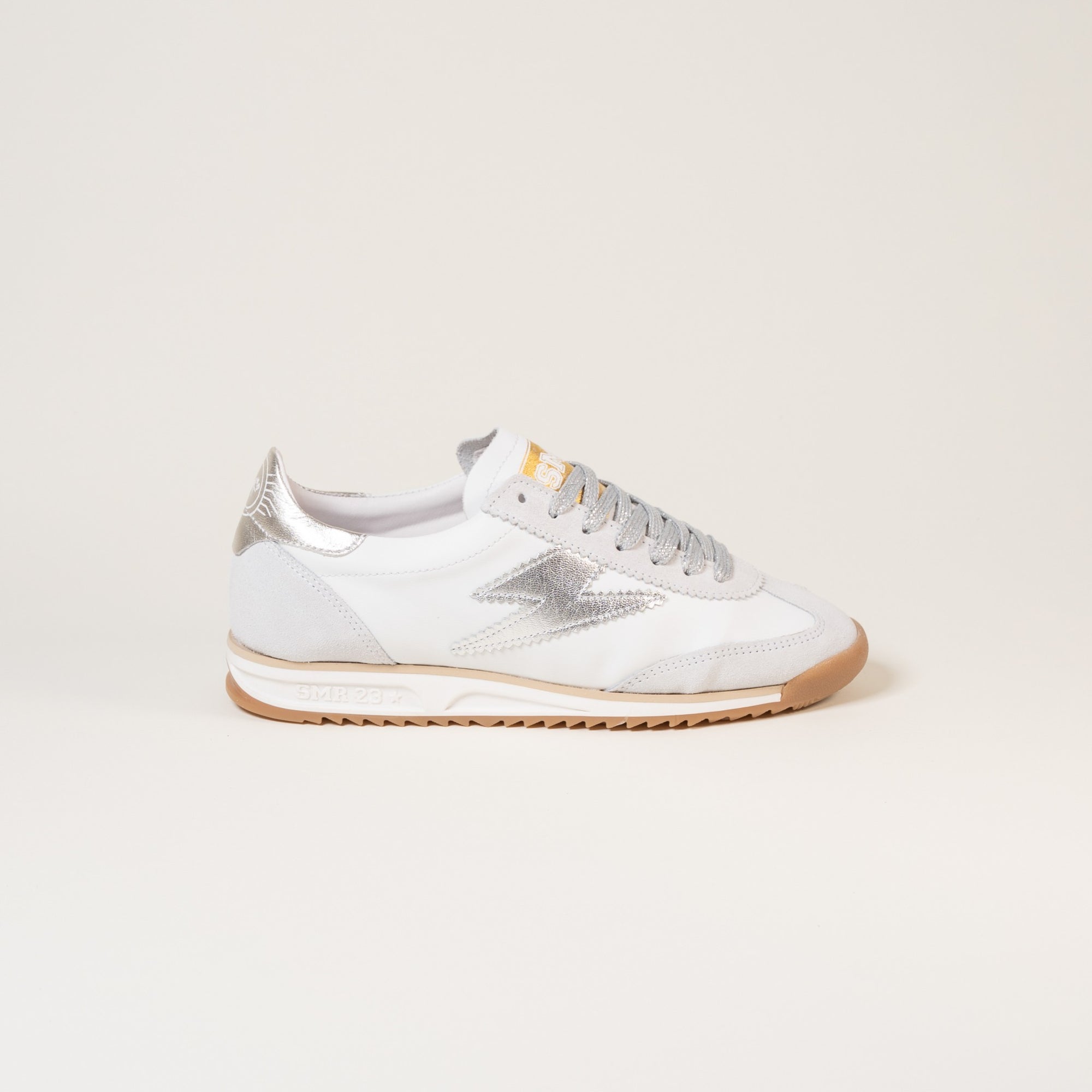 Baskets femme Semerdjian Joyce E313 cuir blanc – SMR23