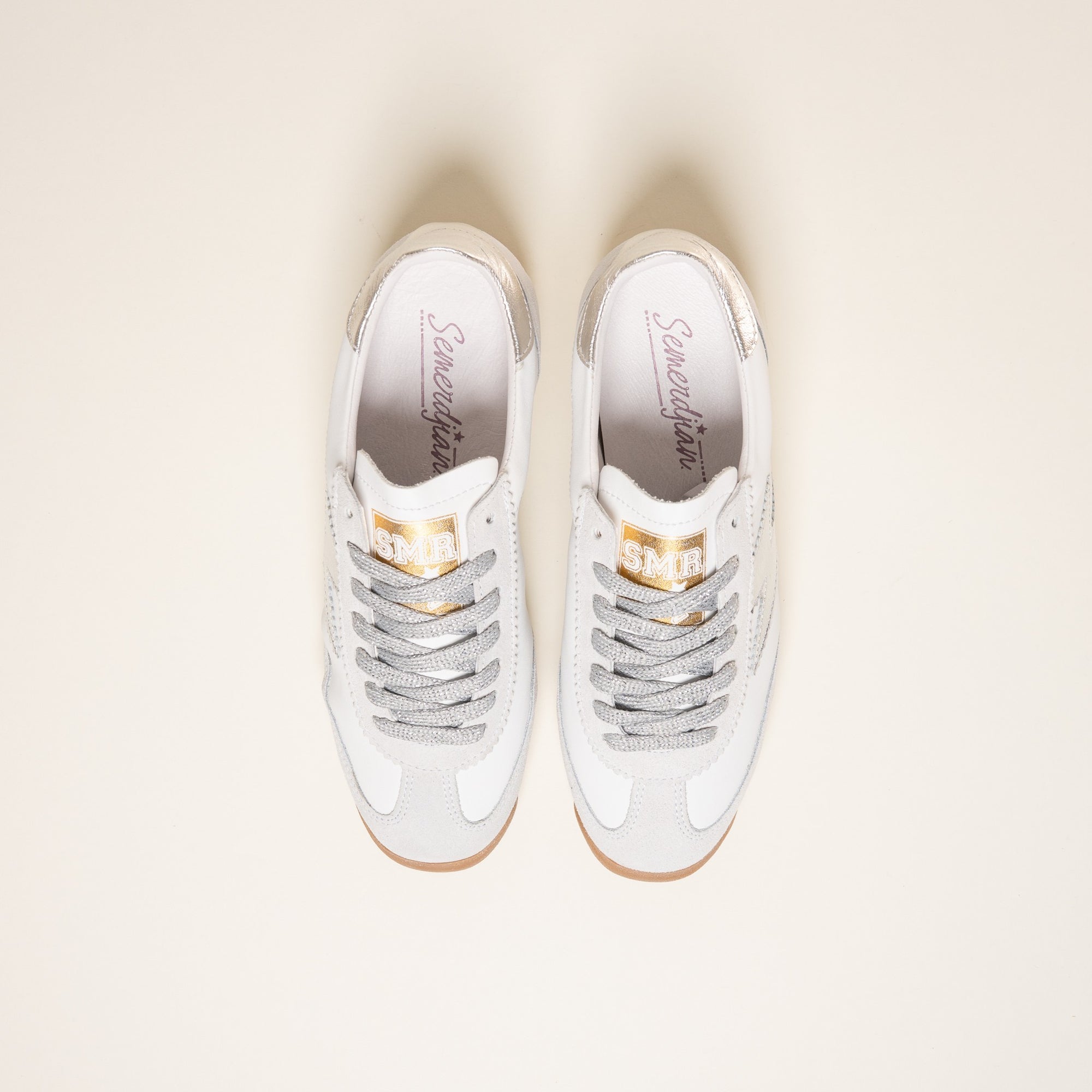 Baskets femme Semerdjian Joyce E313 semelle gomme blanche – SMR23