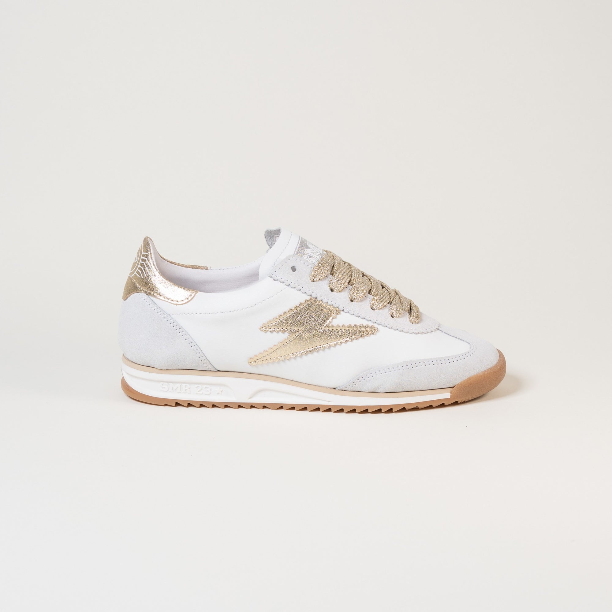 Baskets femme Semerdjian Joyce E314 cuir blanc – SMR23