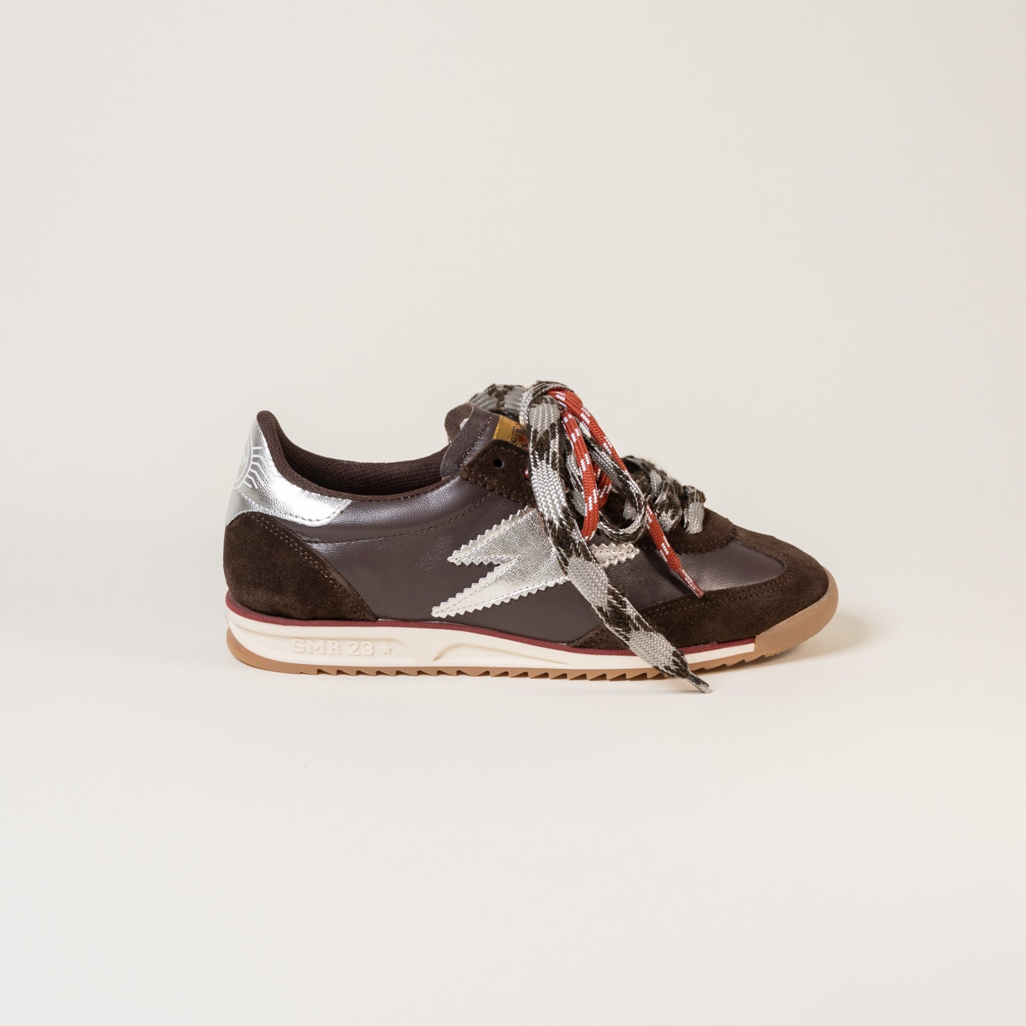 Baskets femme Semerdjian Joyce E321 cuir marron – SMR23