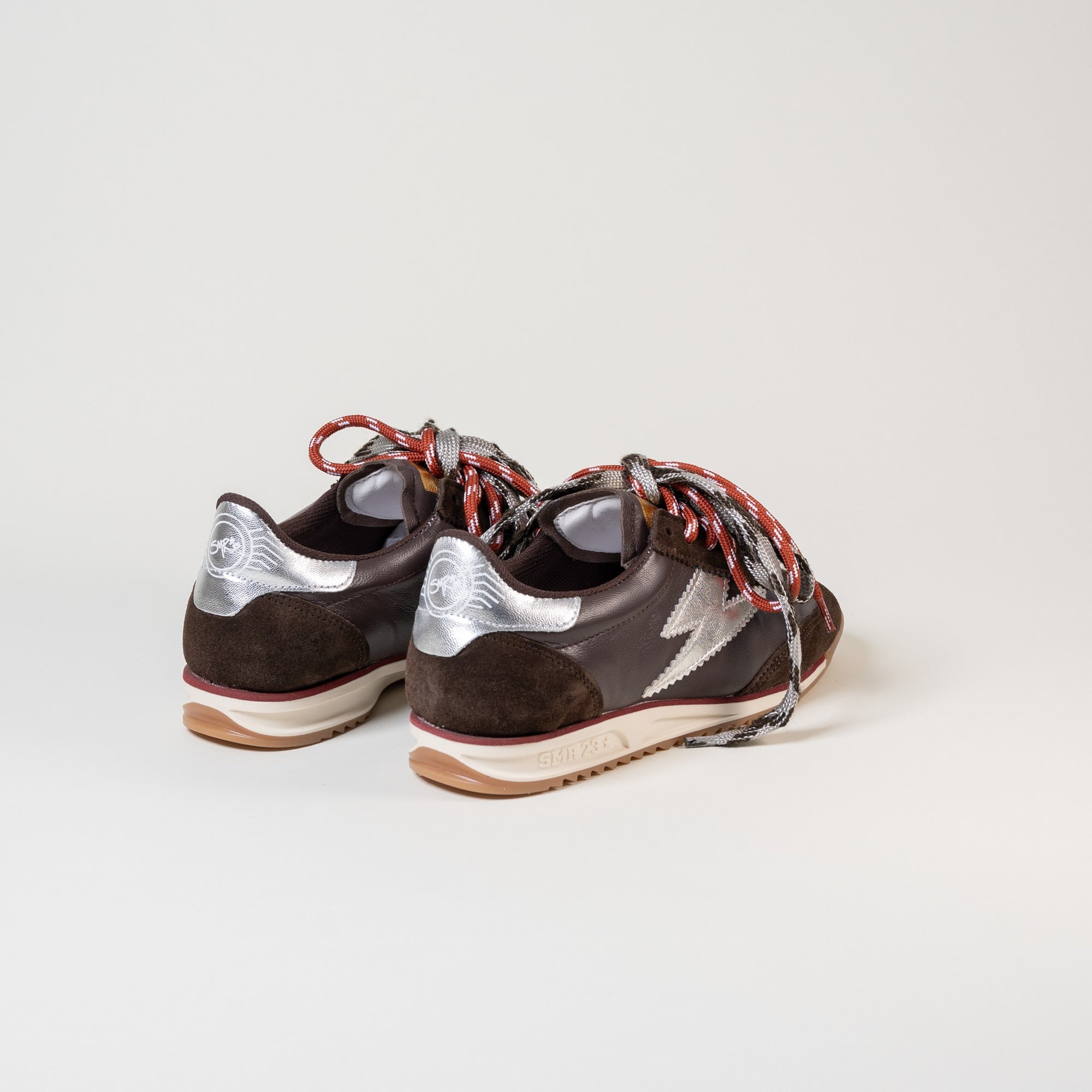 Baskets femme Semerdjian Joyce E321 double lacets terracota – SMR23