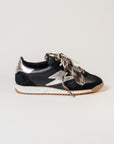 Baskets femme Semerdjian Joyce E322 cuir noir – SMR23
