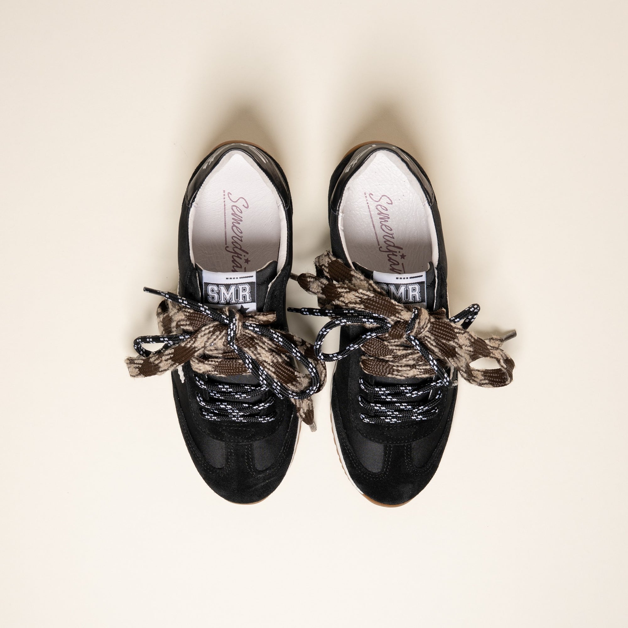 Baskets femme Semerdjian June E277 cuir blanc – SMR23