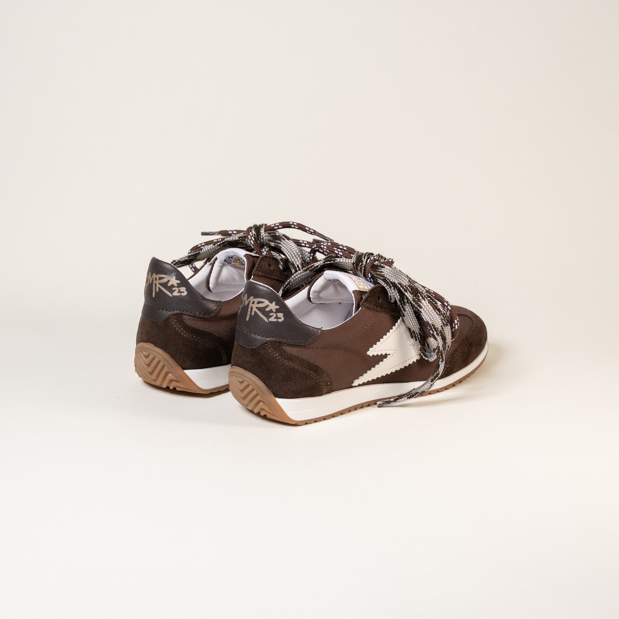 Baskets femme Semerdjian June E278 double lacets coton – SMR23