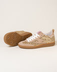 Baskets femme Semerdjian Kayla E115 croûte beige – SMR23