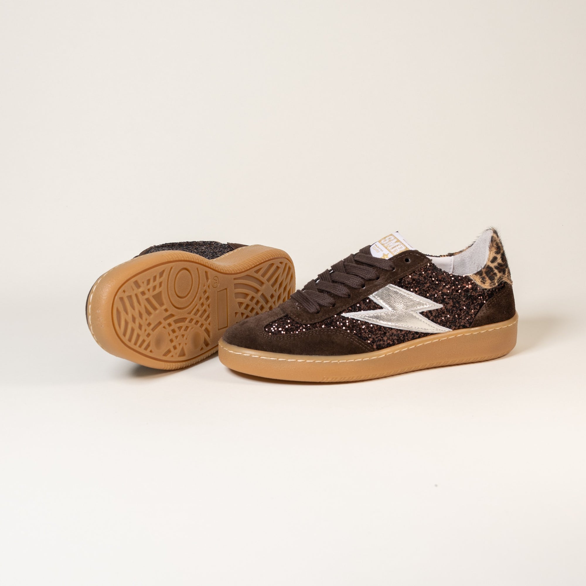 Baskets femme Semerdjian Lee E469 imprimé léopard – SMR23