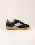 Baskets femme Semerdjian Lee E470 glitter noir – SMR23