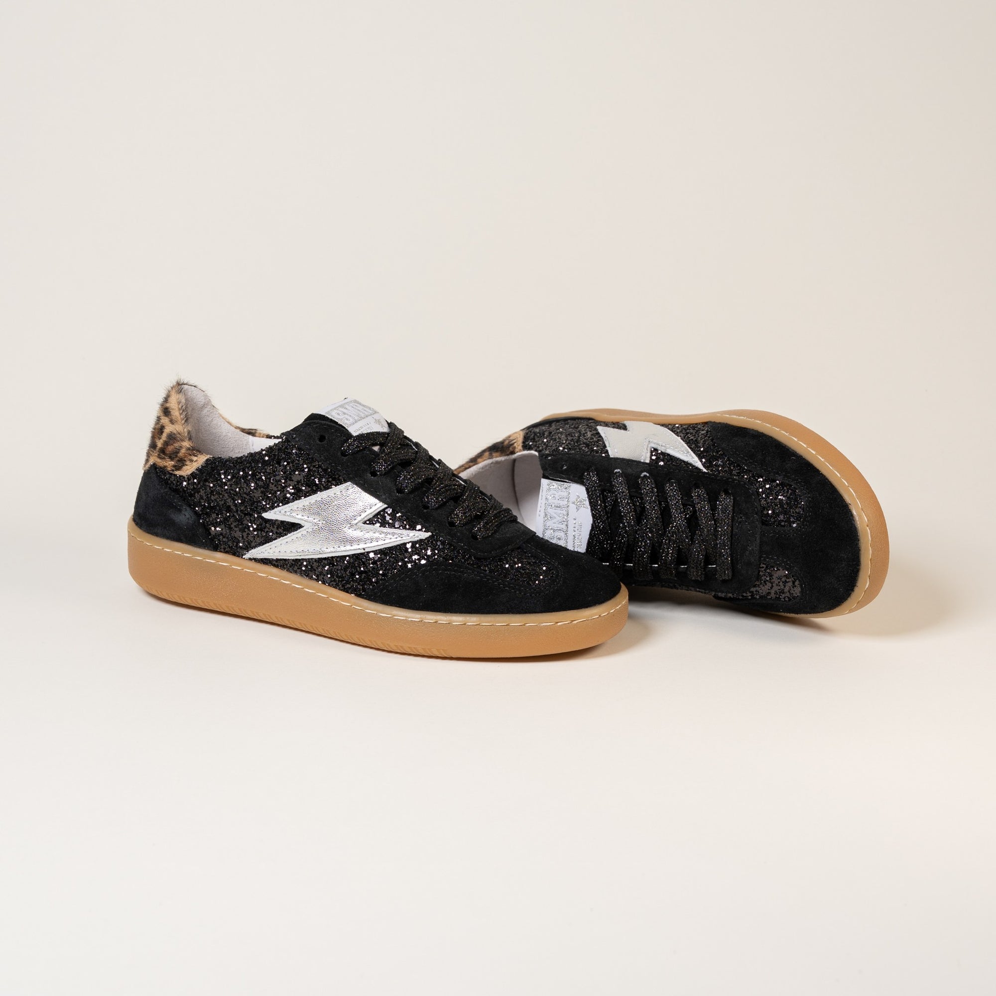 Baskets femme Semerdjian Lee E470 cuir métallisé argent – SMR23