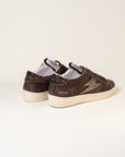 Baskets femme Semerdjian Maya E164 lacets coton marrons – SMR23