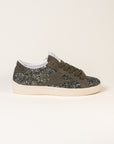 Baskets femme Semerdjian Maya E183 glitter kaki – SMR23
