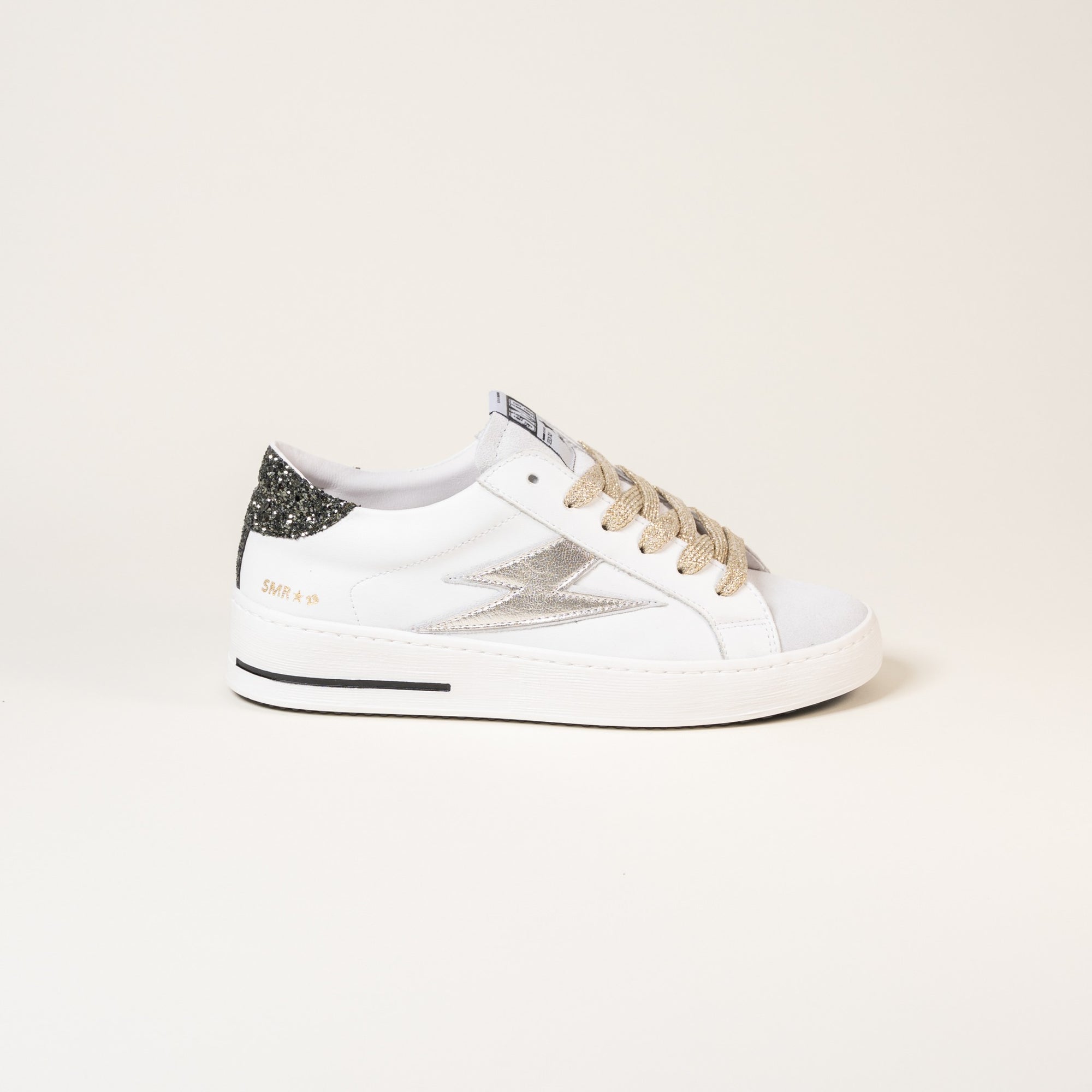 Baskets femme Semerdjian Maya E479 cuir blanc – SMR23