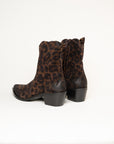 Bottines E1454E5 Croleo Bruciato talon 5 cm bout effilé