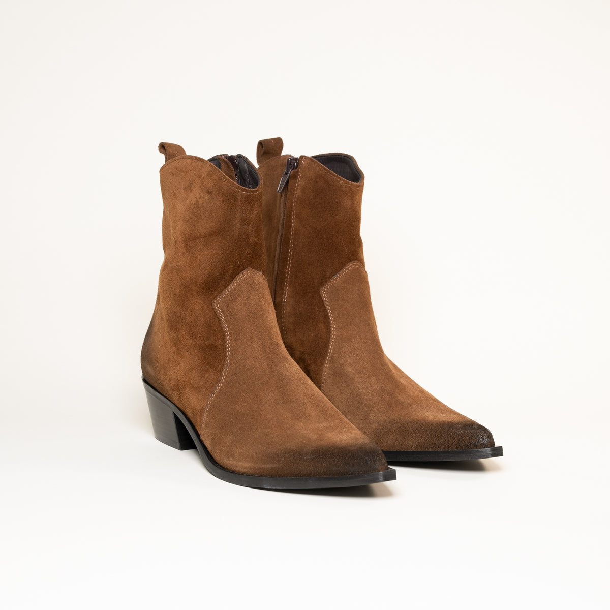 Bottines Semerdjian E1454E5 Crosta Tabacco fabrication Italie