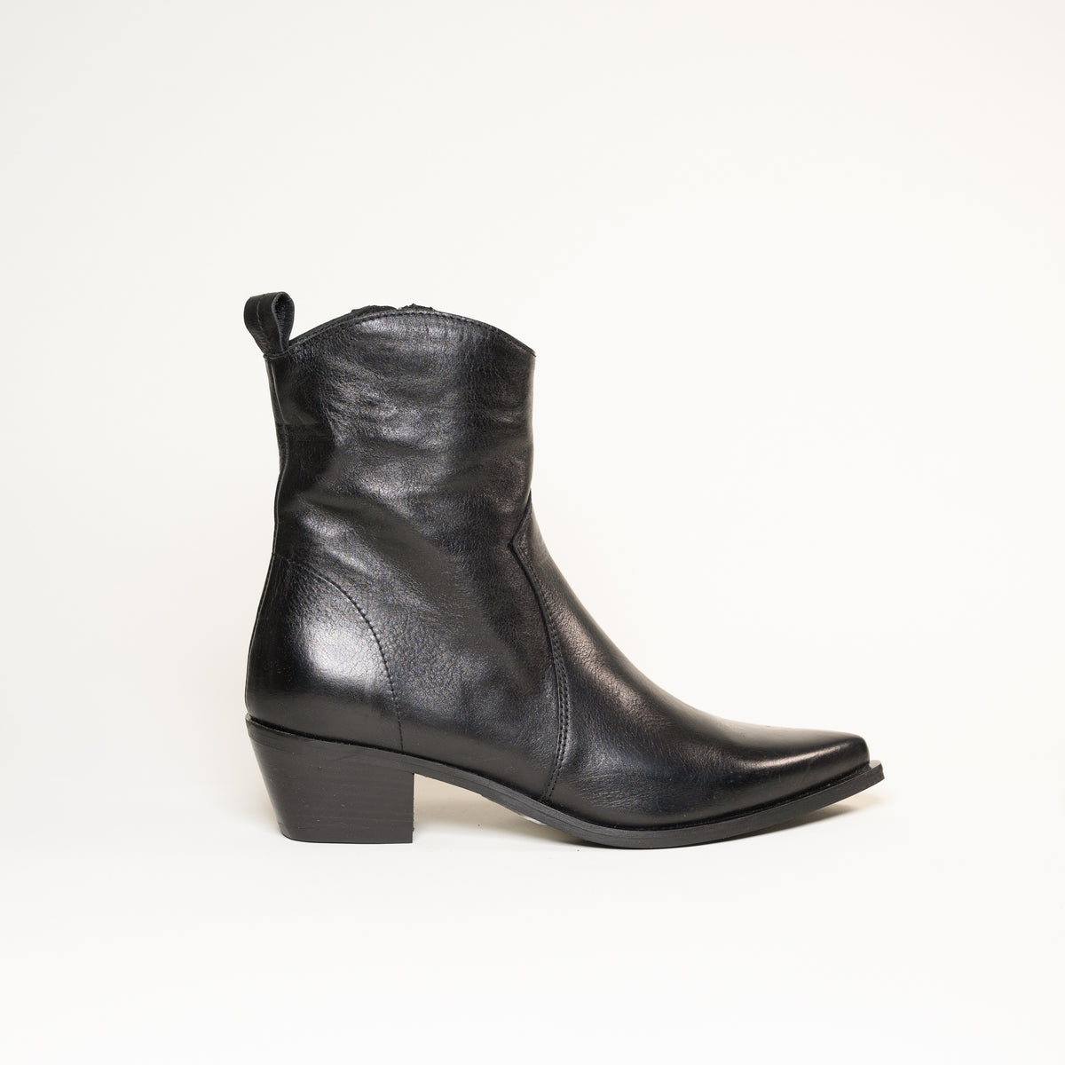 Bottines femme Semerdjian E1454E5 Nirvana Nero cuir noir lisse