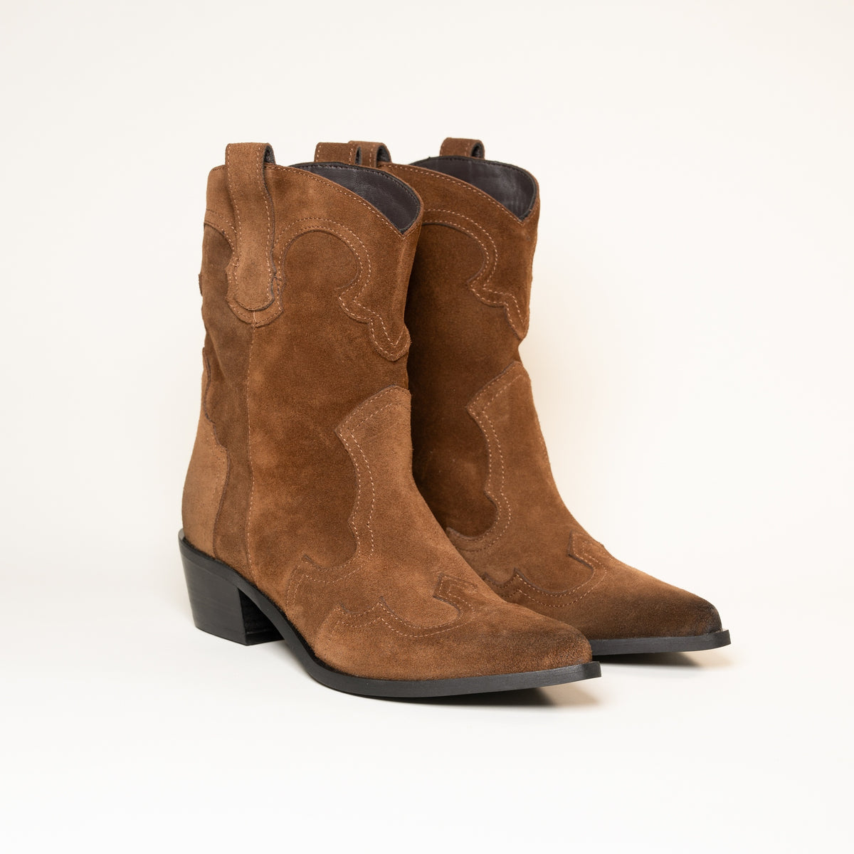 Bottines Semerdjian E1467E1 Crosta Tabacco cuir tabac Italie