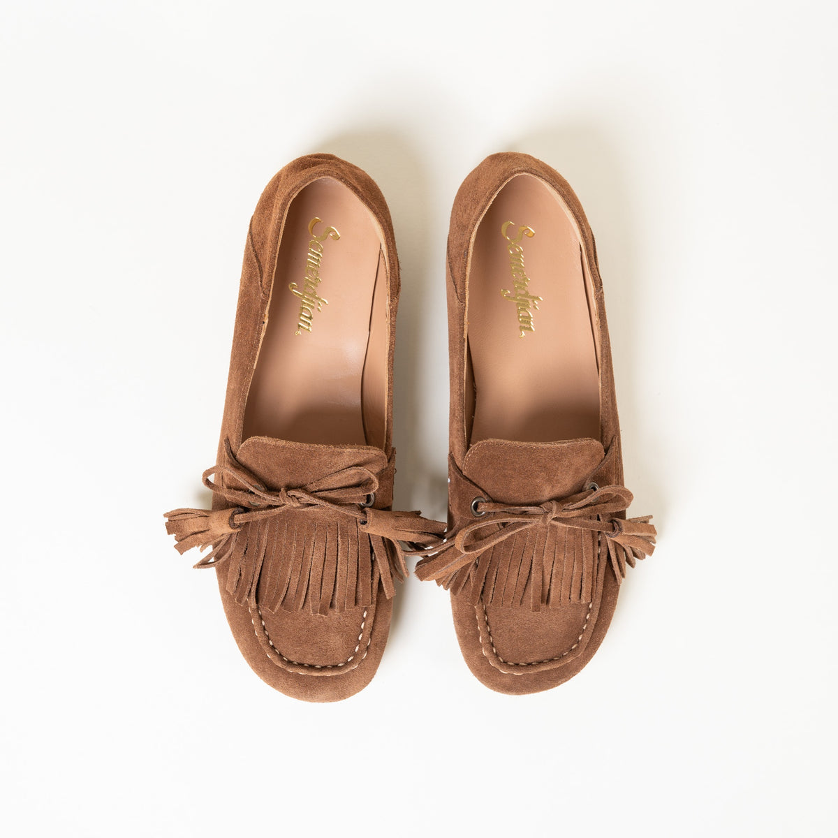 Mocassins 186 Camoscio Tabacco — Italie