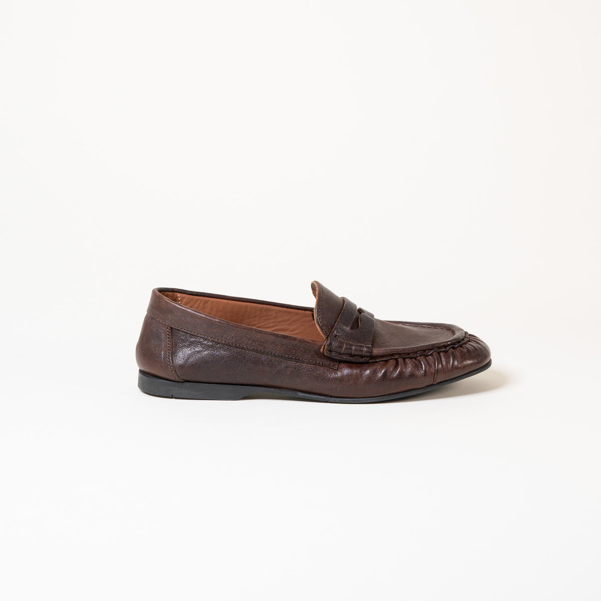 Mocassins KENDAL Montana 4002 — Cuir de chèvre marron choco, doublure cuir de veau et première cuir