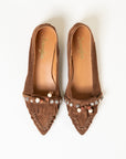 Mocassins VOGUE 01 Camoscio Tabacco — Italie